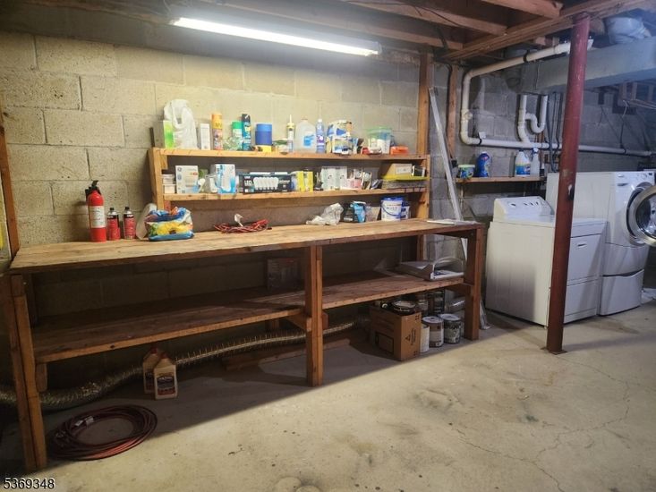 Interior, Stone Walls, Washer