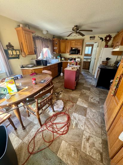 Dining room, Interior, Kitchen