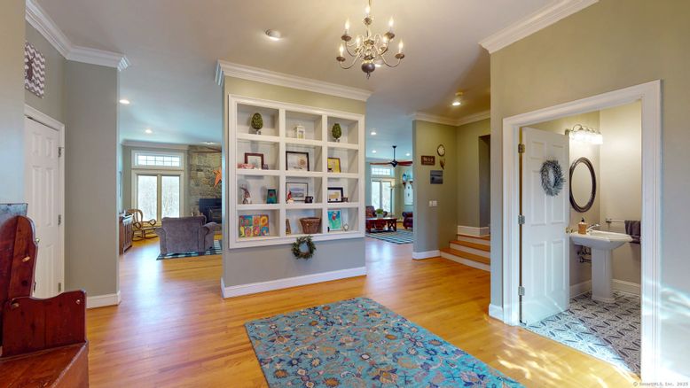 Chandelier, Interior, Recessed Lighting, Wood Texture Flooring