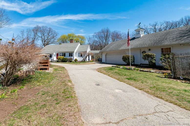Attached, Backyard, Exterior, Facade, Cape Cod