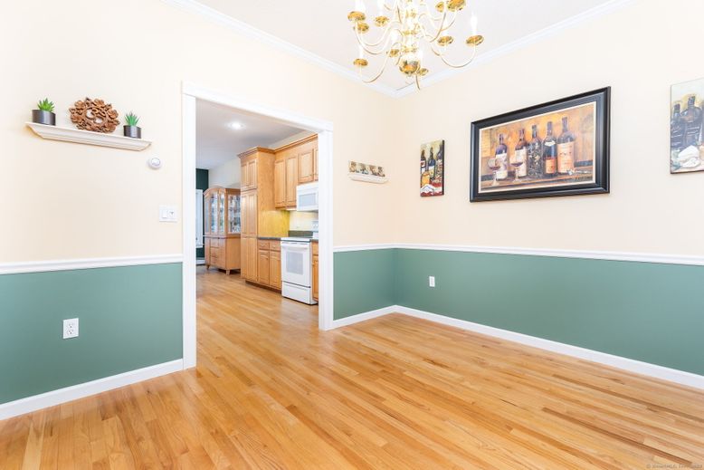 Chandelier, Interior, Kitchen, Recessed Lighting, Wood Texture Flooring