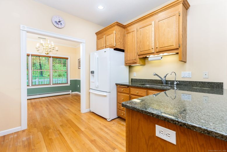 Chandelier, Interior, Kitchen, Recessed Lighting, Wood Texture Flooring