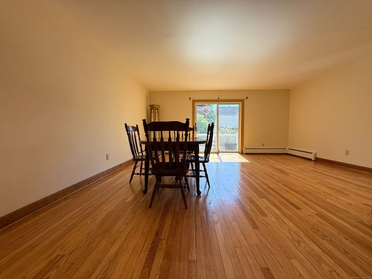 Dining room, Interior, Wood Texture Flooring