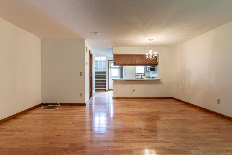 Chandelier, Empty room, Interior, Wood Texture Flooring