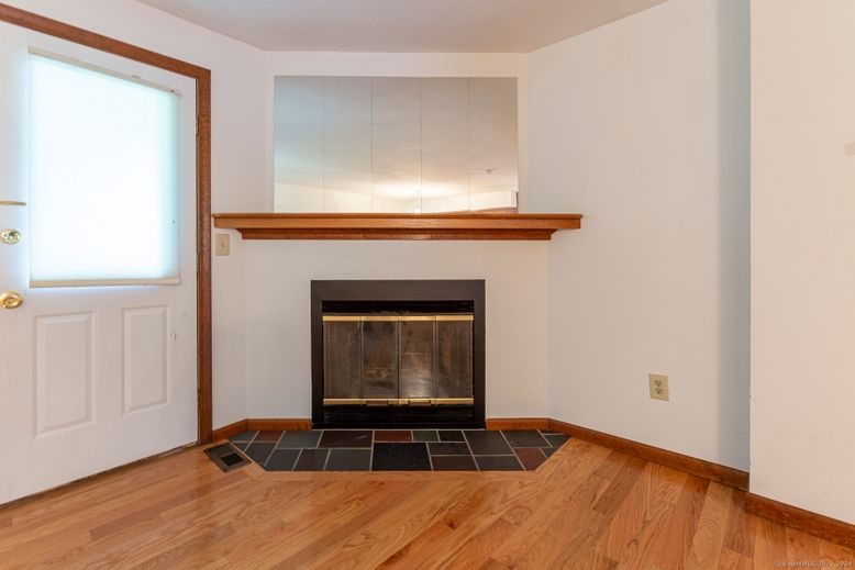 Fireplace, Interior, Wood Texture Flooring